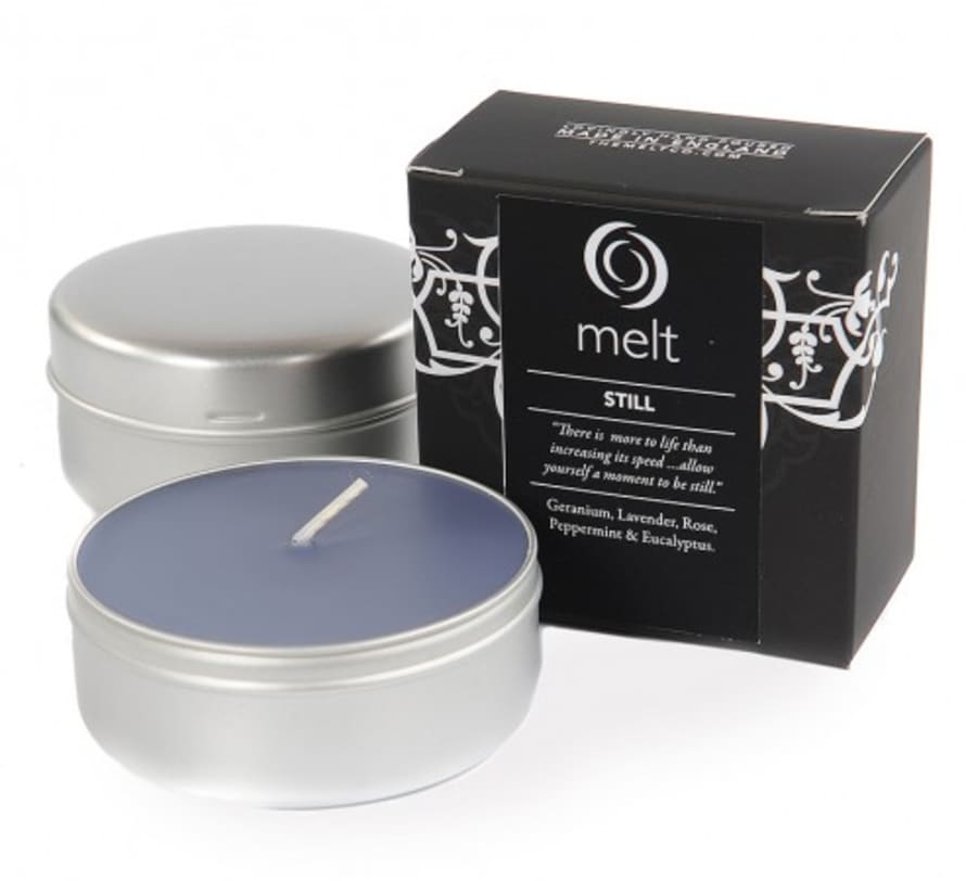 Melt Travel Tin Still Scented Candle 