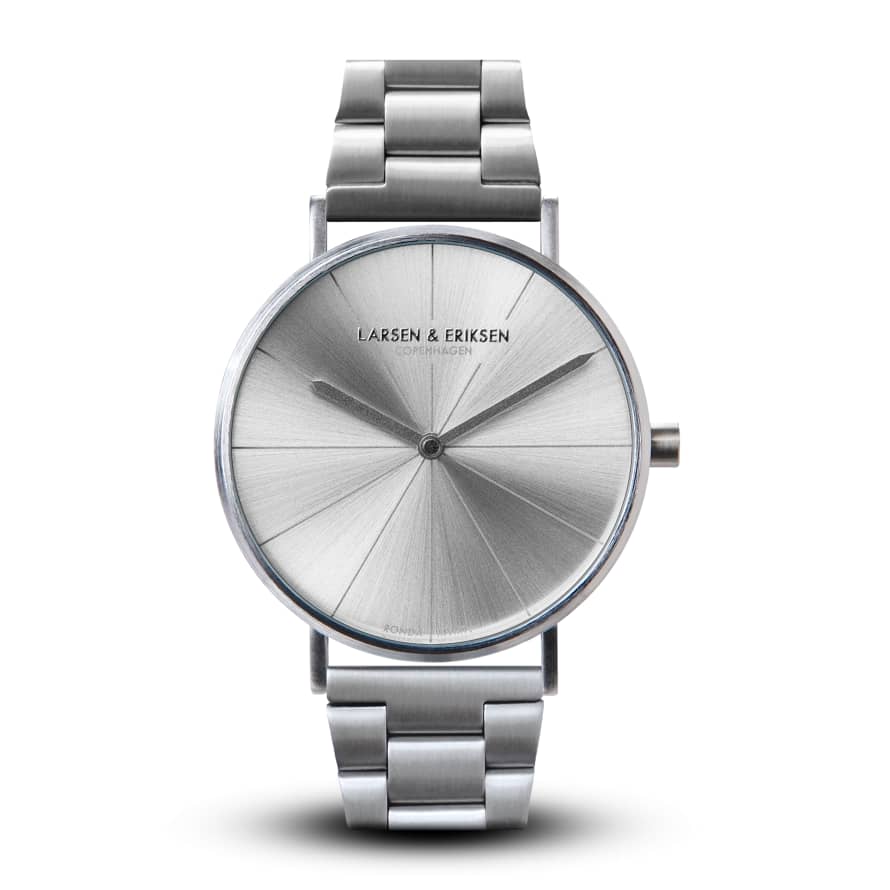 Larsen & Eriksen Silver 37 mm Absalon Watch