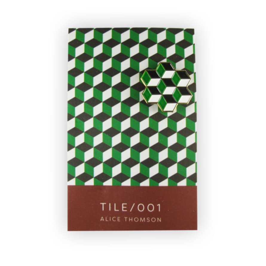 Alice Thomson Tile 001 Pin Badge