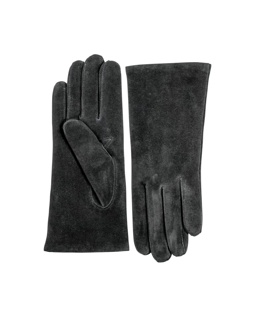 Hestra Black Hairsheep Suede Glove