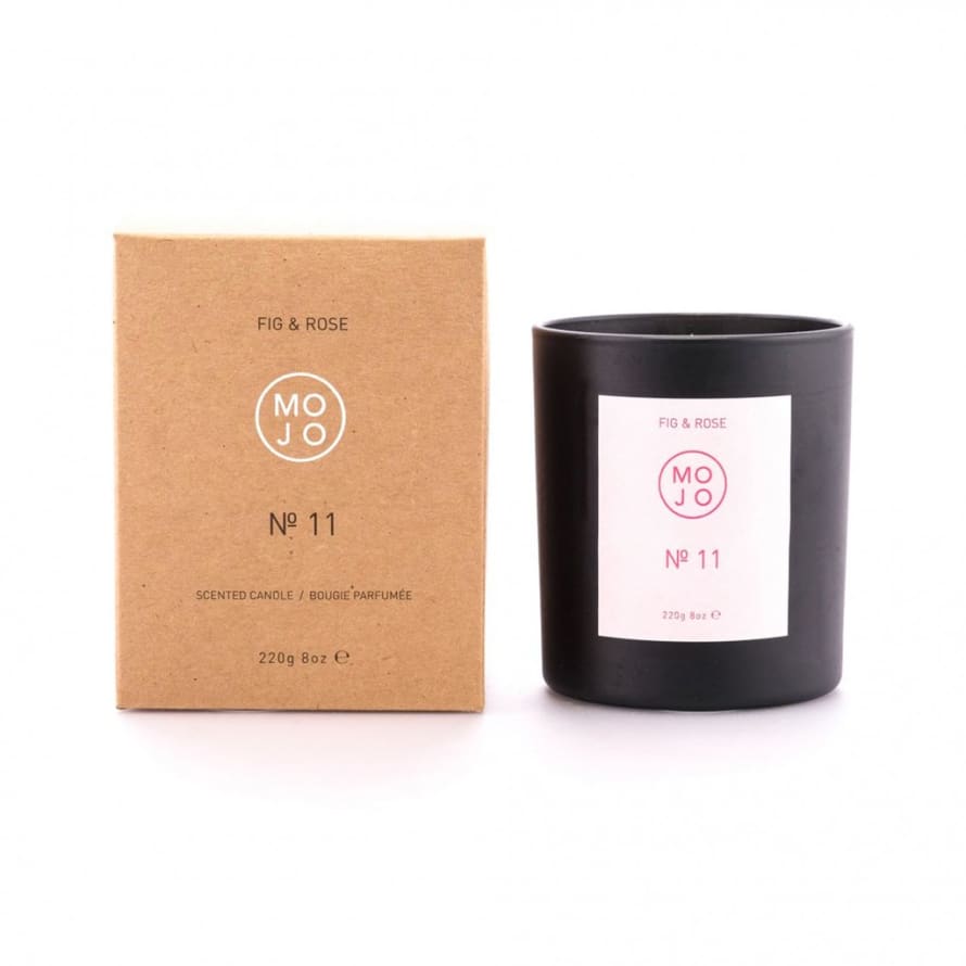 Mojo Fig And Rose Scented Candle