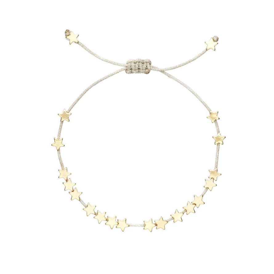 Estella Bartlett  Gold Plated and Grey Stars Bracelet