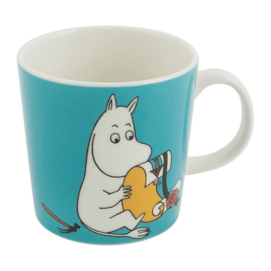 Arabia  Moomin Mug Moomintroll Turquoise