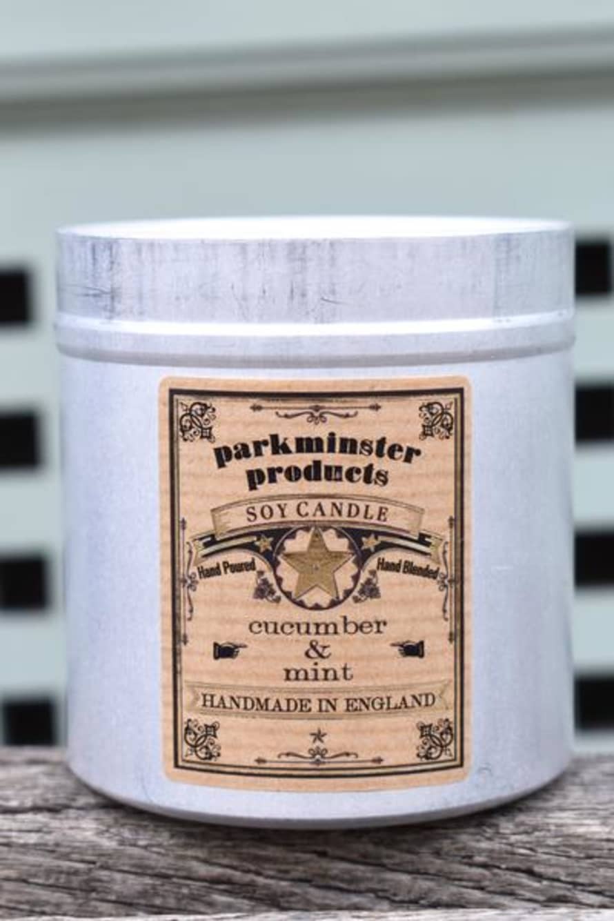 Parkminster Cucumber Mint Tin Candle