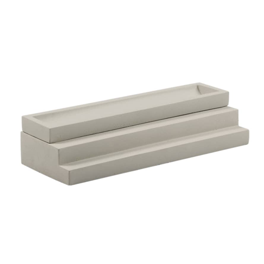 DOIY Design Concrete Pen Tray With Lid