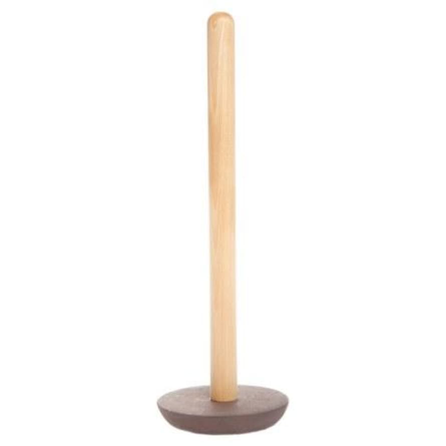 Iris Hantverk Brown Soft Concrete Toilet Paper Holder 