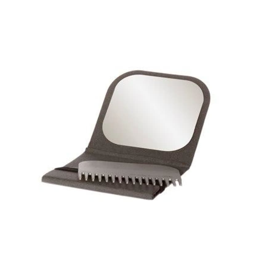 Iris Hantverk Portable Case With Comb And Mirror