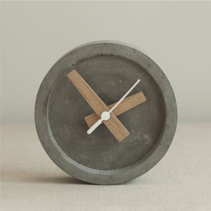 Swedish House Concrete Table/Wall Clock