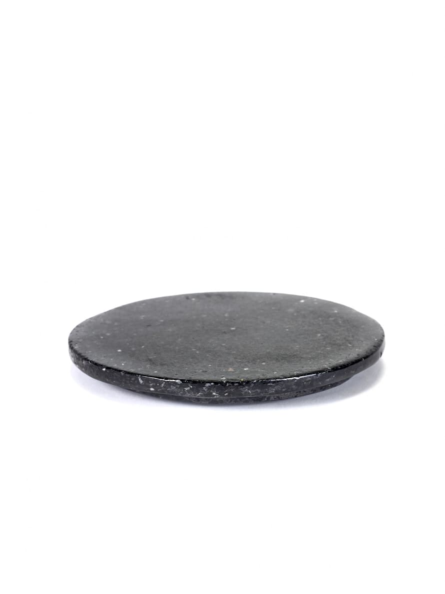 Serax BLACK ROUND TERRAZZO SERVING PLATTER - S