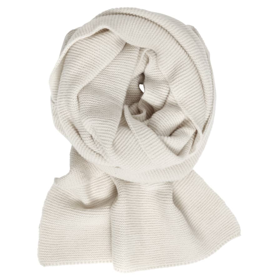 Dansk Smykkekunst Cream Casual Soft Acrylic Scarf 