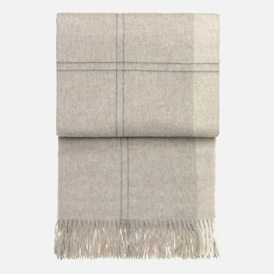 Elvang Alpaca + Wool Latitude Throw - Beige