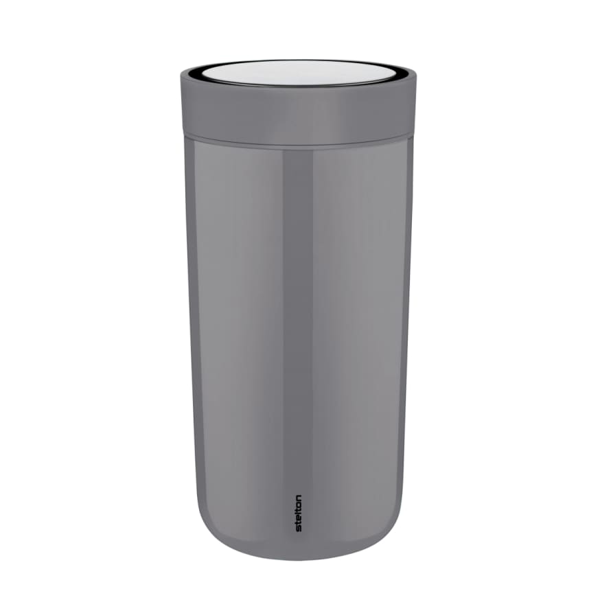 Stelton Granite Grey 0.34 Litre To Go Click Insulated Mug