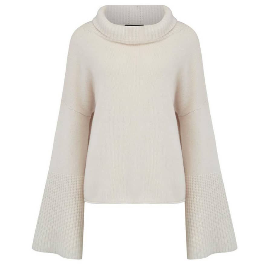 360 Cashmere Chalk Lulu Jumper 