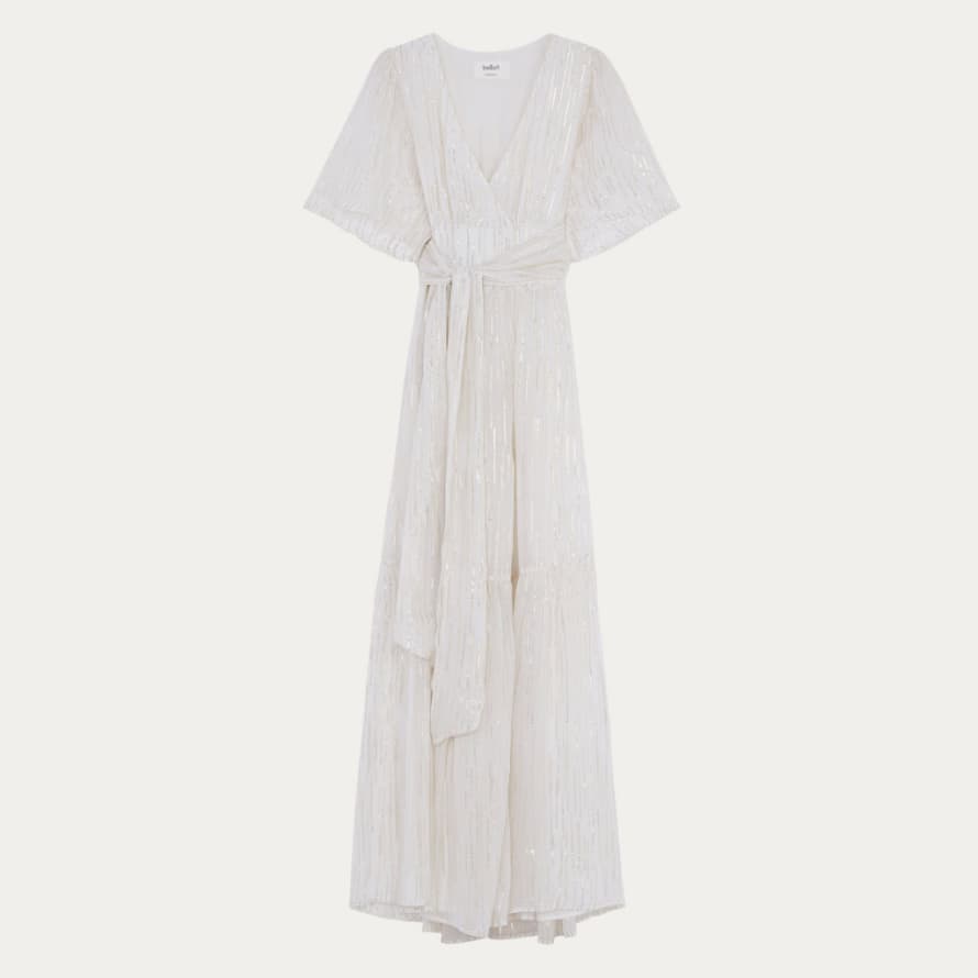 BA&SH Ecru Nixon Maxi Dress 