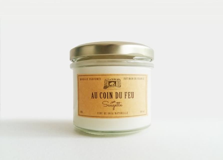 Saugette Au Coin Du Feu - Handcrafted  Scented Candle