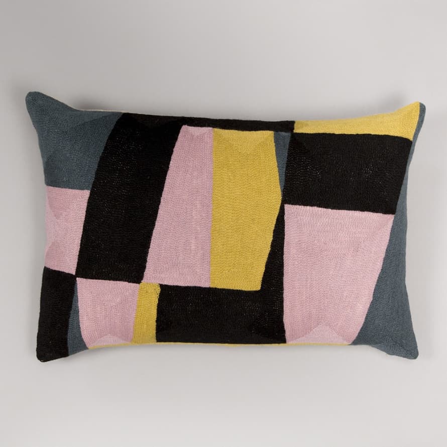 Luma Multi Coloured Charleston Cushion Cover