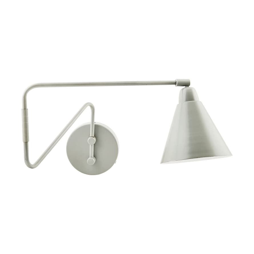 House Doctor Grey And White Game Wall Lamp