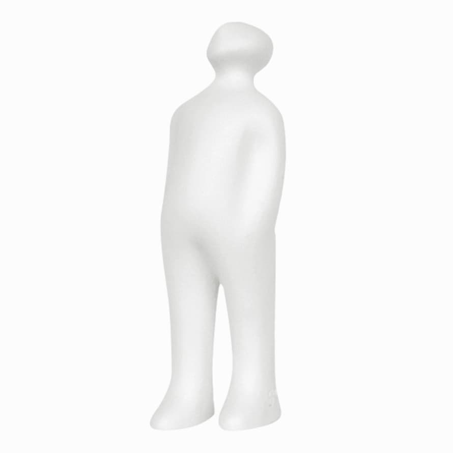 CORES DA TERRA The Visitor Small Cremic Sculpture - 01 White