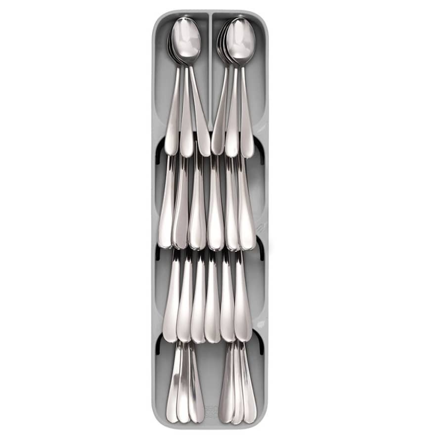 Joseph Joseph Grey Drawerstore Compact Cutlery Organiser