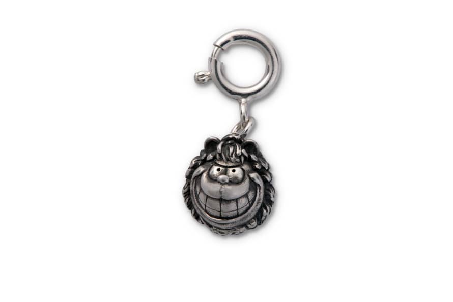 LICENSED TO CHARM Gnasher Head  Beano Sterling Silver Charm