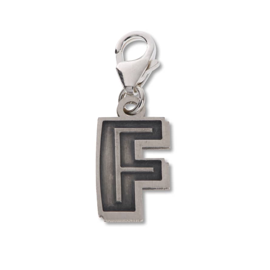 LICENSED TO CHARM Letter F Comic Alphabet Beano Sterling Silver Charm 