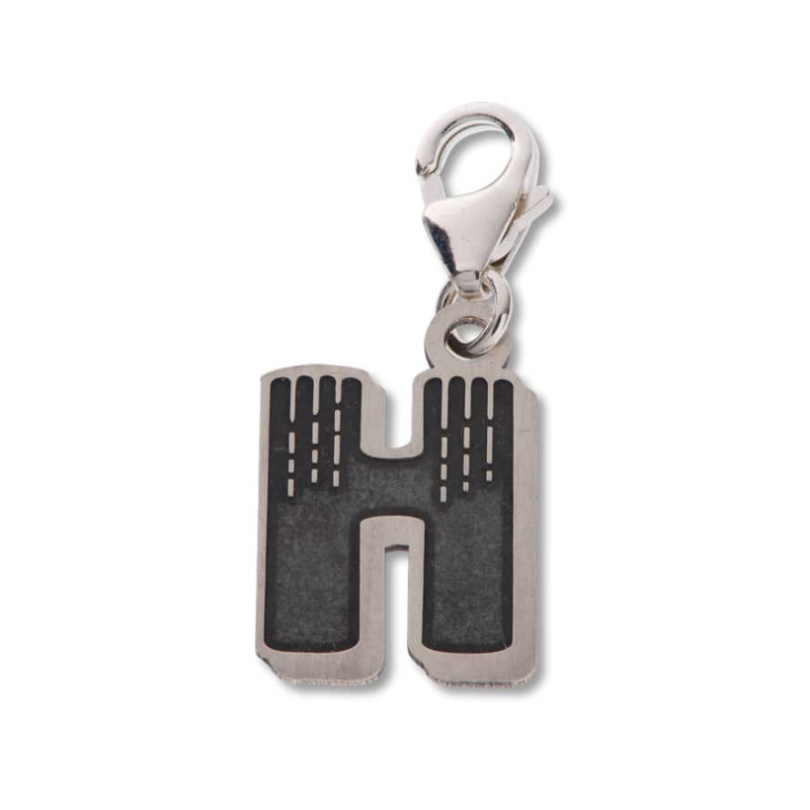 LICENSED TO CHARM Letter H Comic Alphabet Beano Sterling Silver Charm 