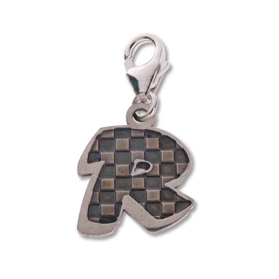 LICENSED TO CHARM Letter R Comic Alphabet Beano Sterling Silver Charm 