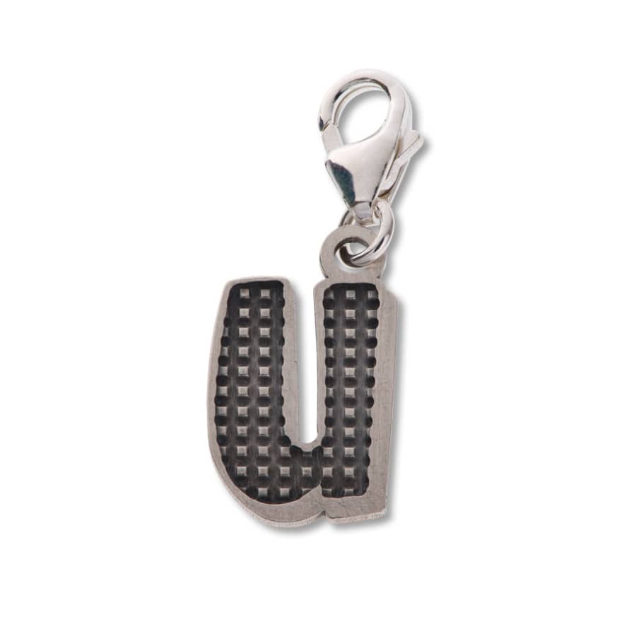 Letter U Comic Alphabet Beano Sterling Silver Charm 