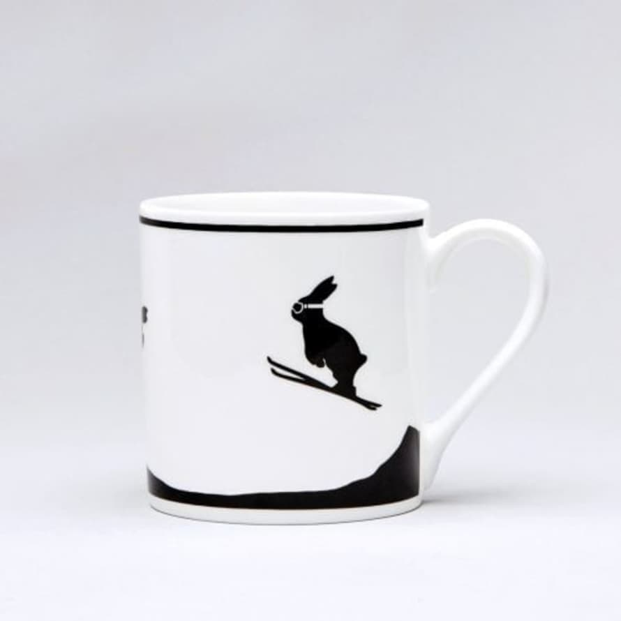 HAM Ski Jumping Rabbit Mug