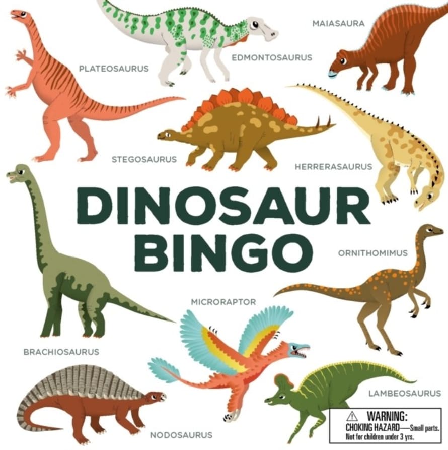 Laurence King Dinosaur Bingo Game