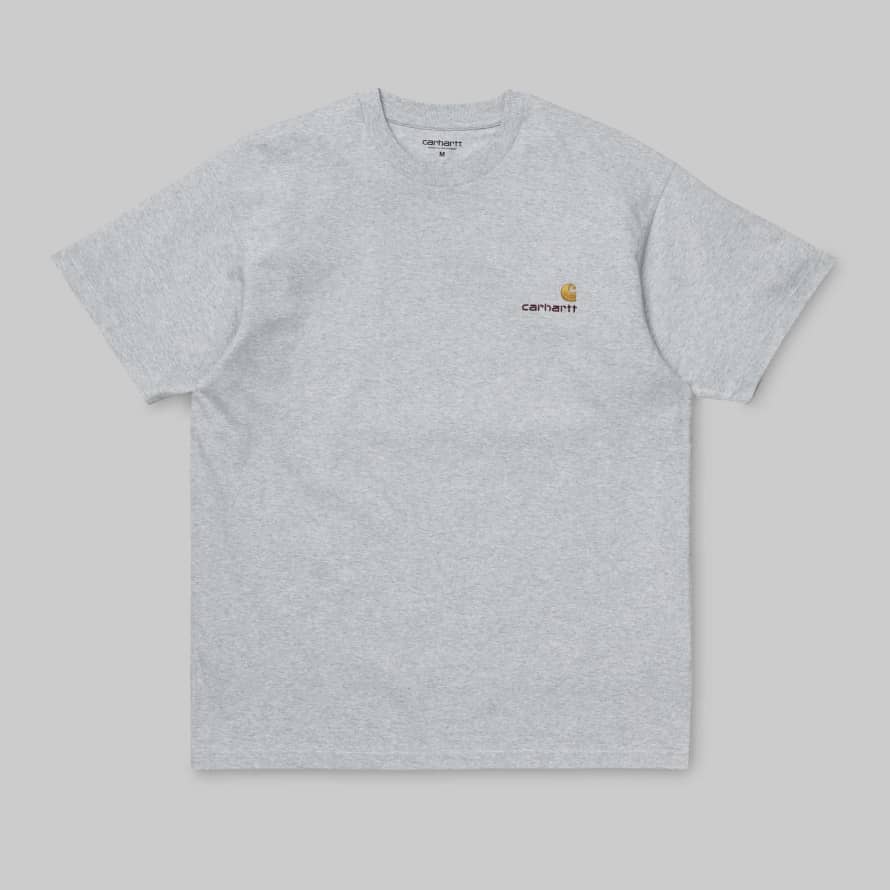 Carhartt Ash Heather American Script Tee 