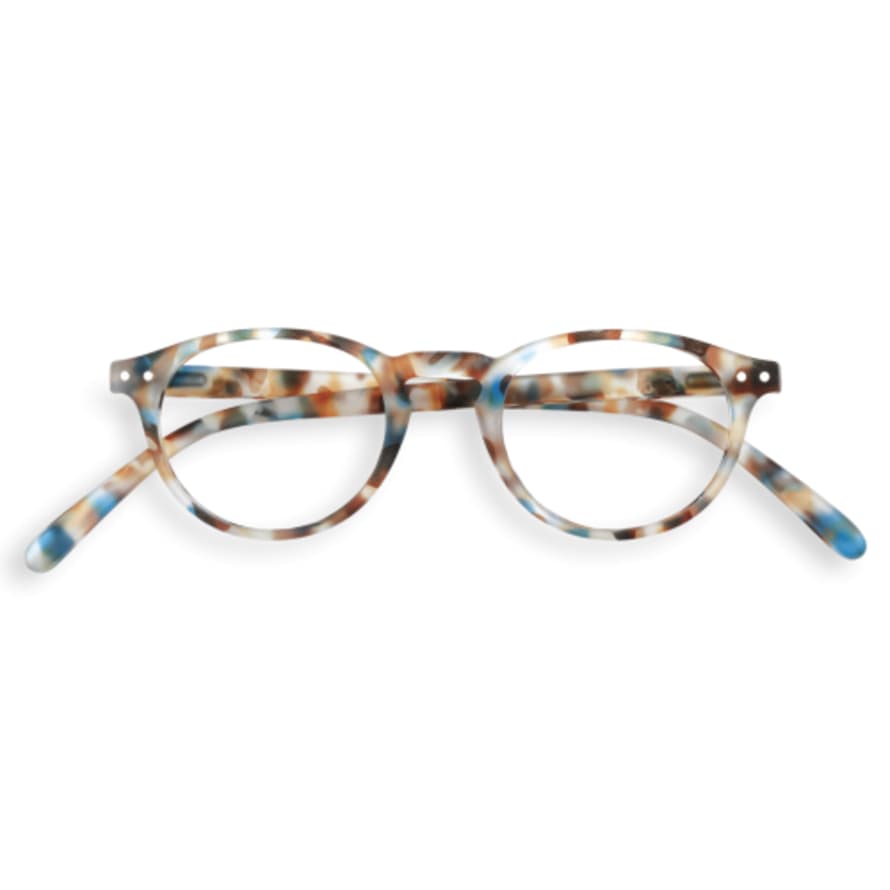 IZIPIZI Blue Tortoise #A Reading Glasses