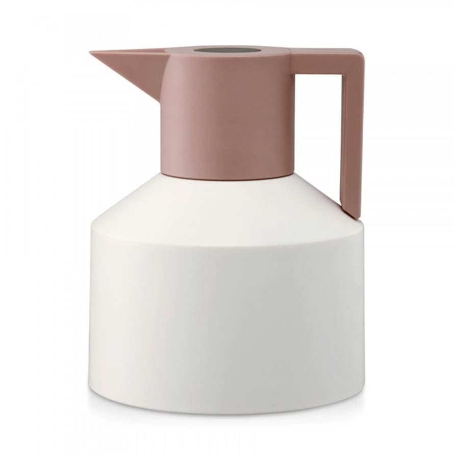 Normann Copenhagen White Geo Thermos Flask