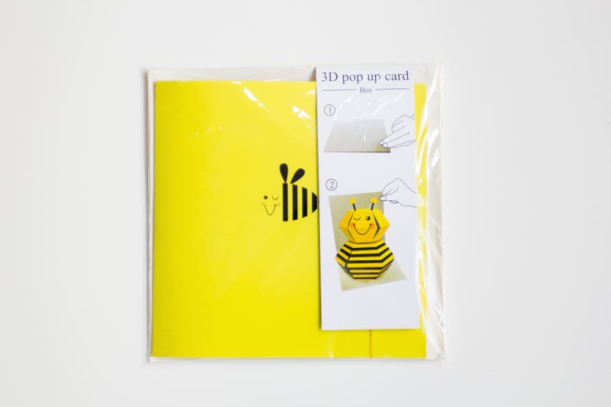 Alljoy Design Pop Up Bee 3D Card