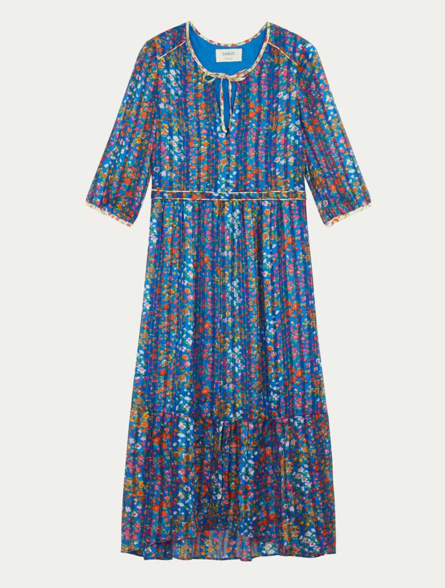 BA&SH Reese Dress in Blue