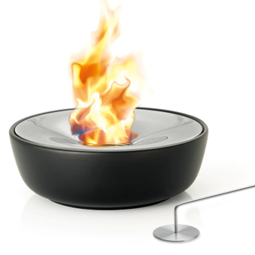 Blomus 32cm Floz Design Fuoco Tabletop Gel Firepit (Without Gel)