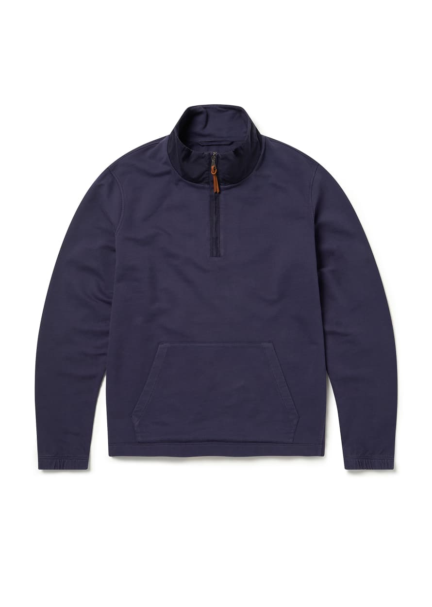 Albam Navy Gardiner Pullover Sweater