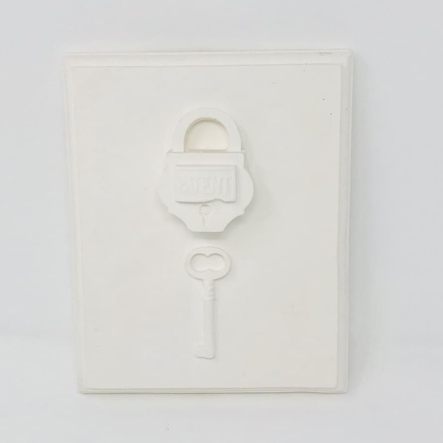 Pale & Interesting Padlock Plastercast