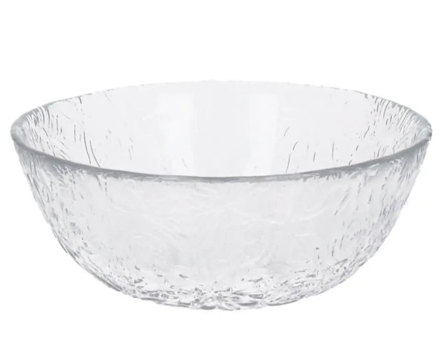 Pomax Transparent Glass Bowl set of 6