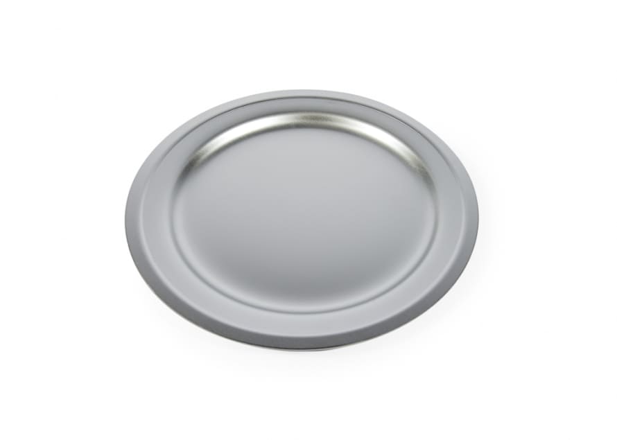 Alan Silverwood 25cm Silver Anodised Pie Plate