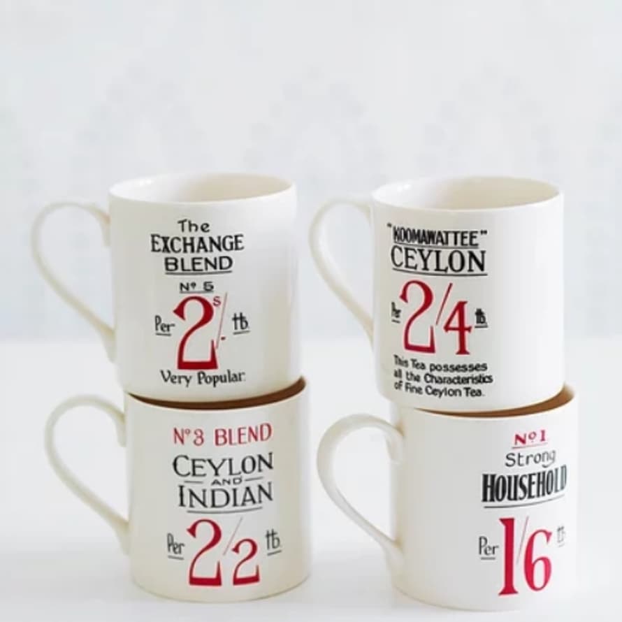 Pale & Interesting Exchange Blend Exclusive Tea Label Mugs