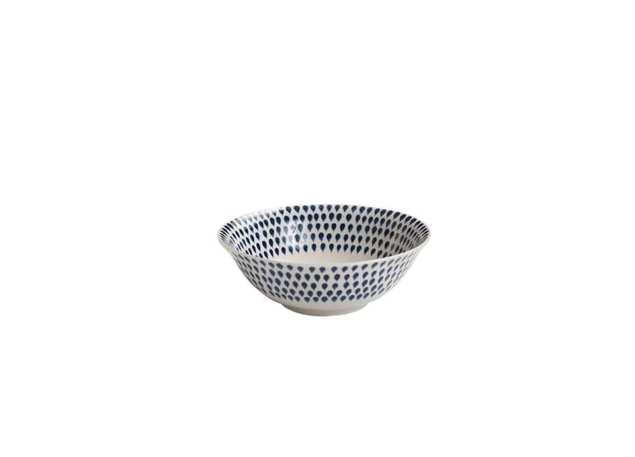 Nkuku Indigo Drop Cereal Bowl