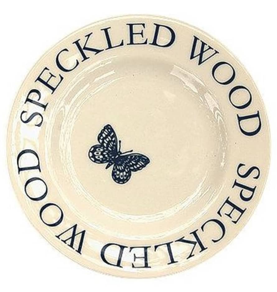 Pale & Interesting Speckled Wood Modern Botanicals Cake Plates