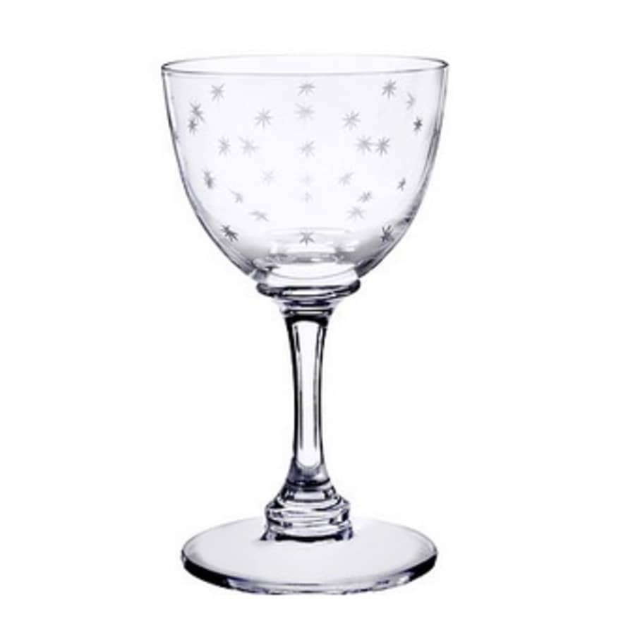 The Vintage List Set Of Stars Design Liqueur Glasses 