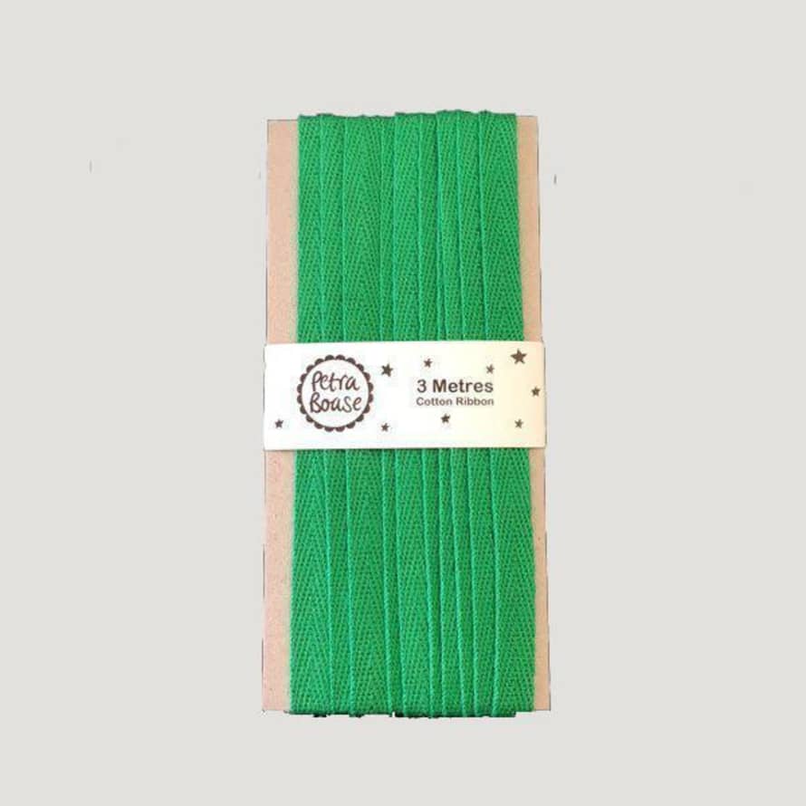 Petra Boase Fresh Green Cotton Ribbon