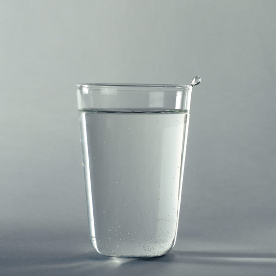 Laurence Brabant Editions Transparent Drop Tumbler 