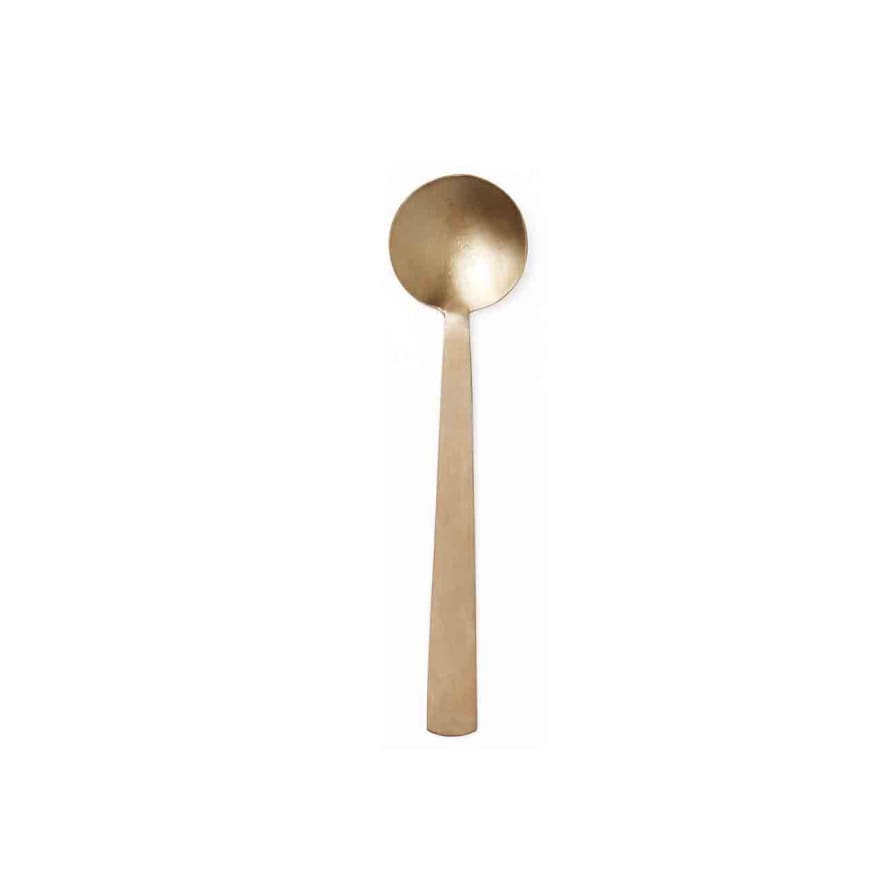 Fog Linen Work Small Brass Spoon