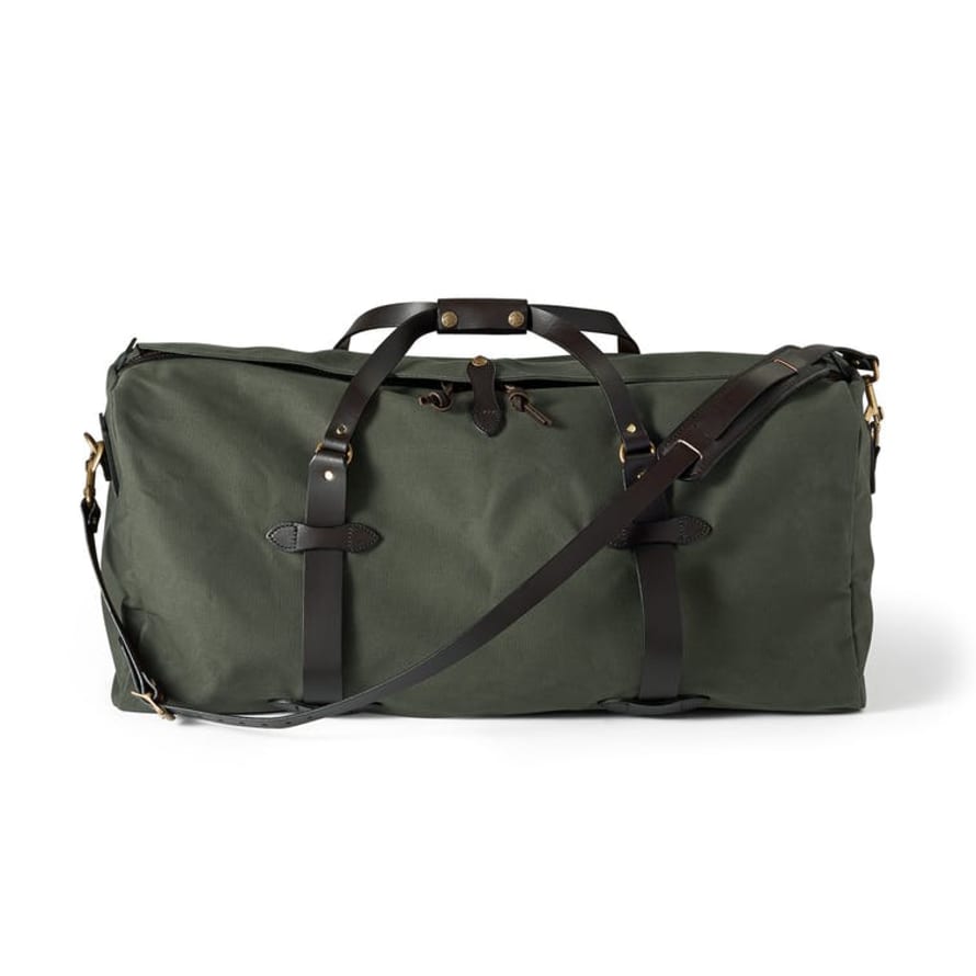 Trouva: Large Otter Green Duffle Bag