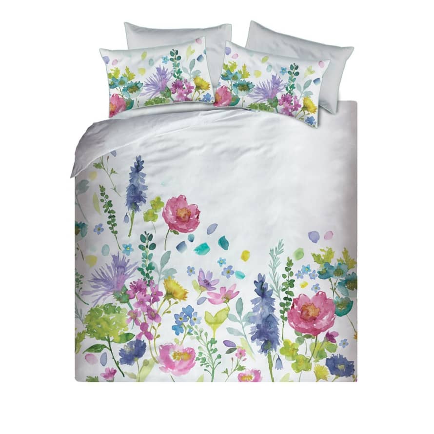 Bluebellgray Single Tetbury Meadow Duvet And Pillowcase Set