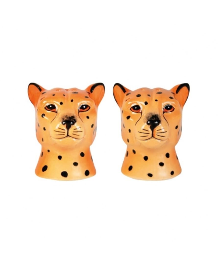 &klevering Leopard Salt and Pepper Shaker